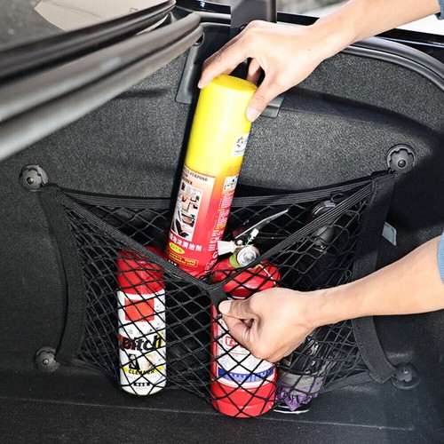 Elastic mesh cargo pocket car - mesh,