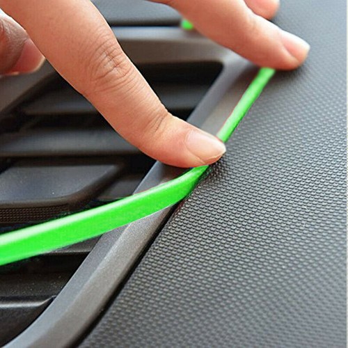 Car interior decor green - 5m,