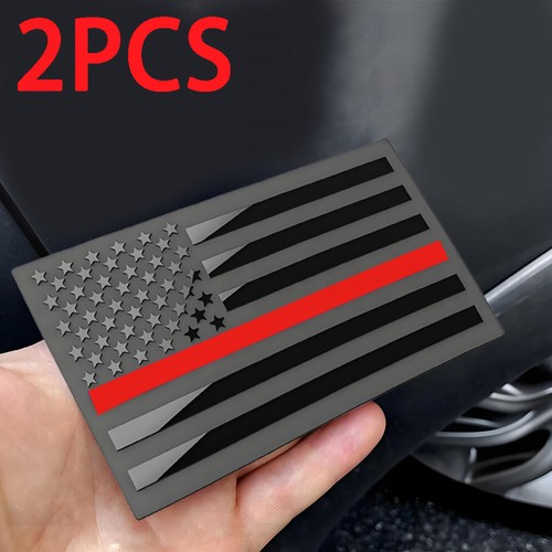 2pcs american flag metal - 2pcs,