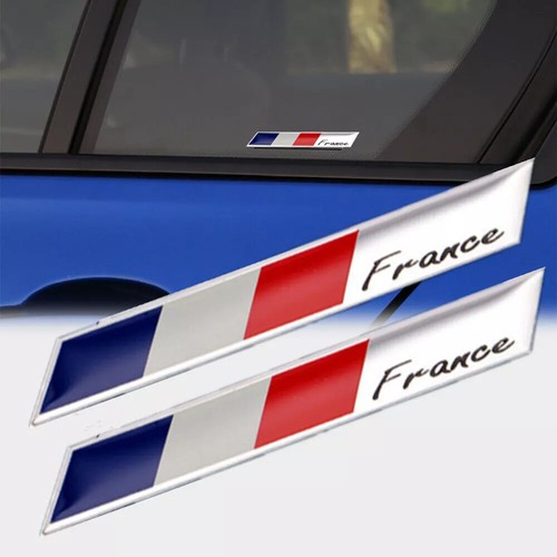 France flag logo - 3d, sticker