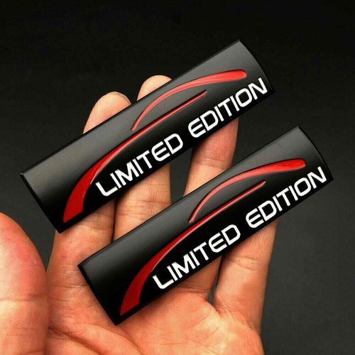 2pcs metal limited edition - 3d,