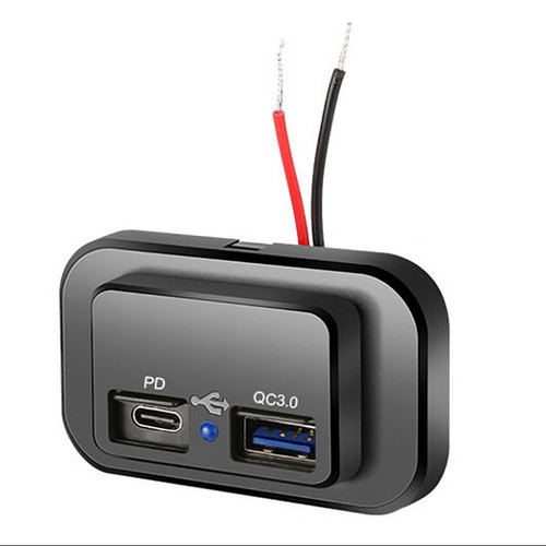 Dual port fast car charger - port,