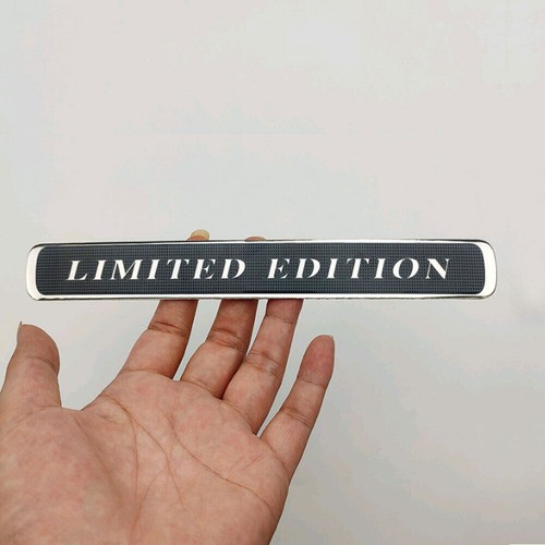 Limited edition emblem - 3d,