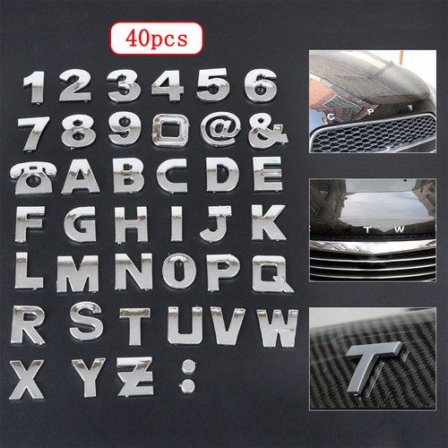 40x set car sticker - 40x/set, 3d