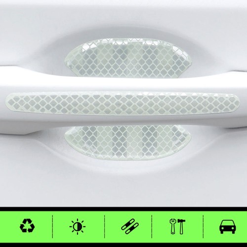 Reflective luminous car door - luminous,