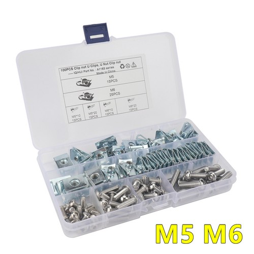 Spire clips nuts speed - m5,
