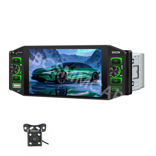 Car stereo radio single 1din - car,