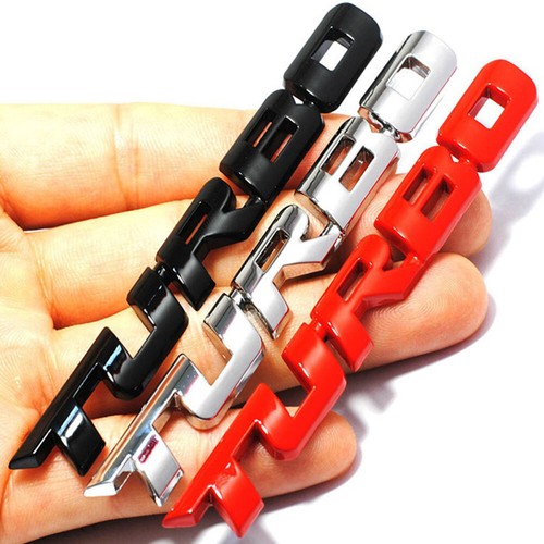 1pc turbo logo sport metal - 3d,
