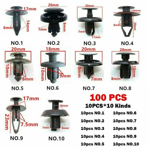 100x trunk screw - screw, set