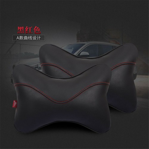 Pair car pillows seat head - seat,