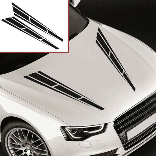 Car front sticker racing - front,
