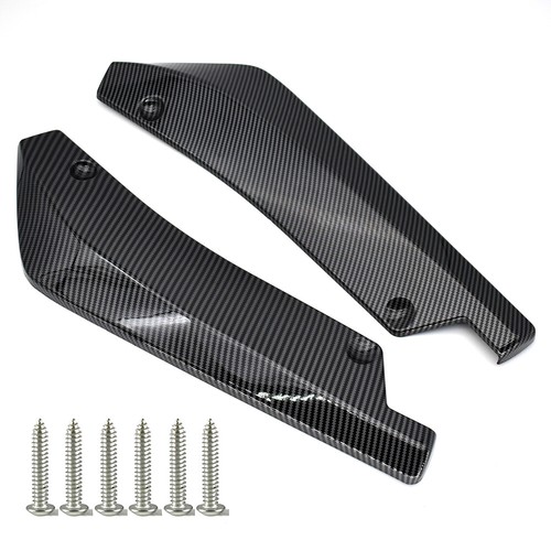 Car carbon fiber style - carbon, rear
