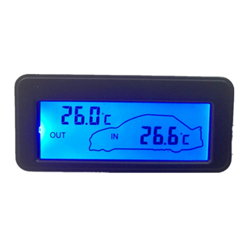 12v car digital blue lcd - car,